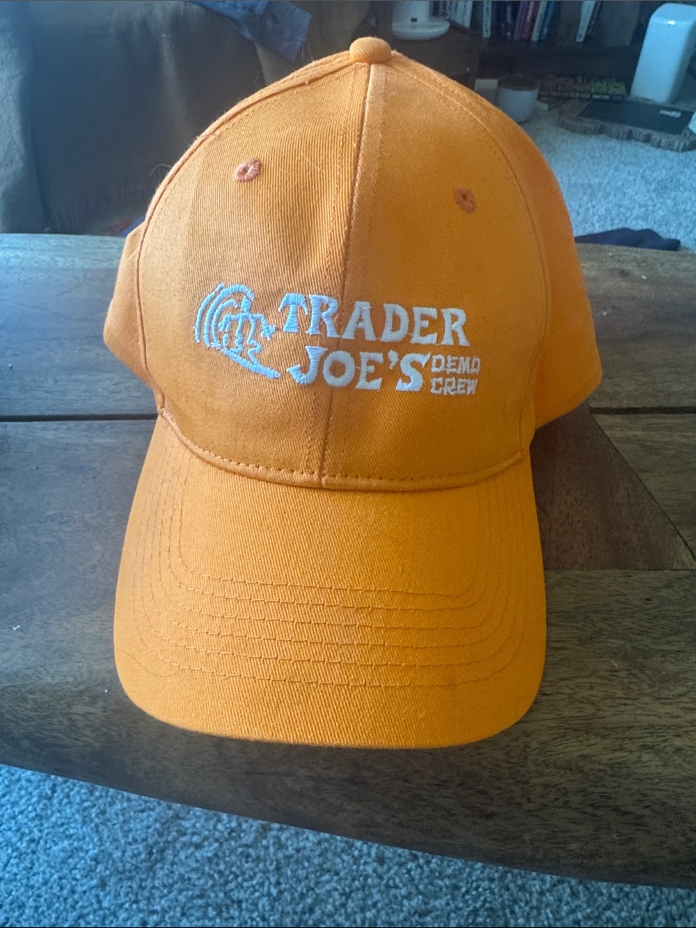 Trader Joe's Orange Logo Baseball Cap